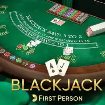 First Person Blackjack by Evolution