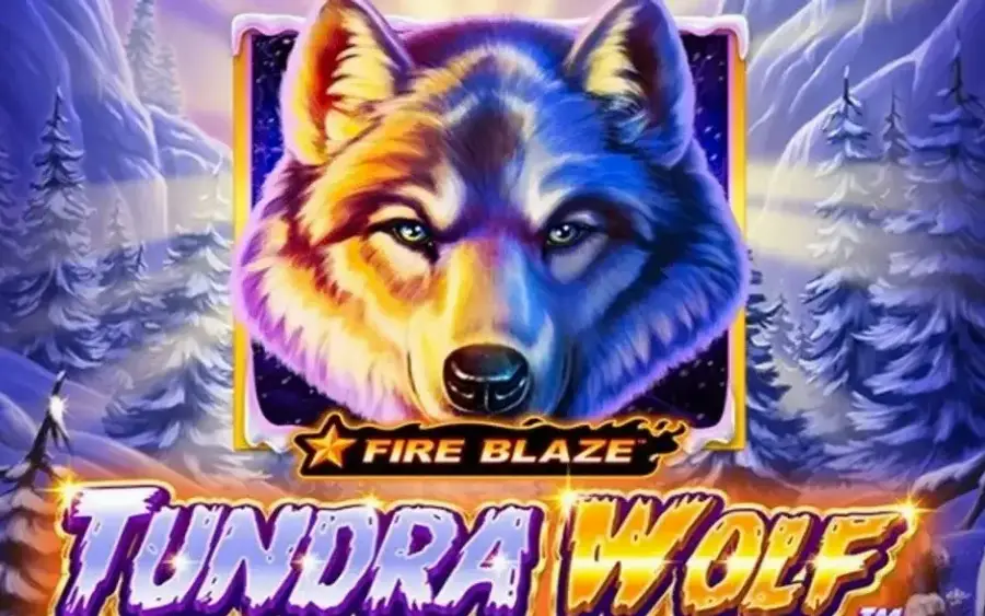 Fire Blaze Golden: Tundra Wolf